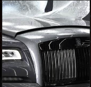 Polished grille finish