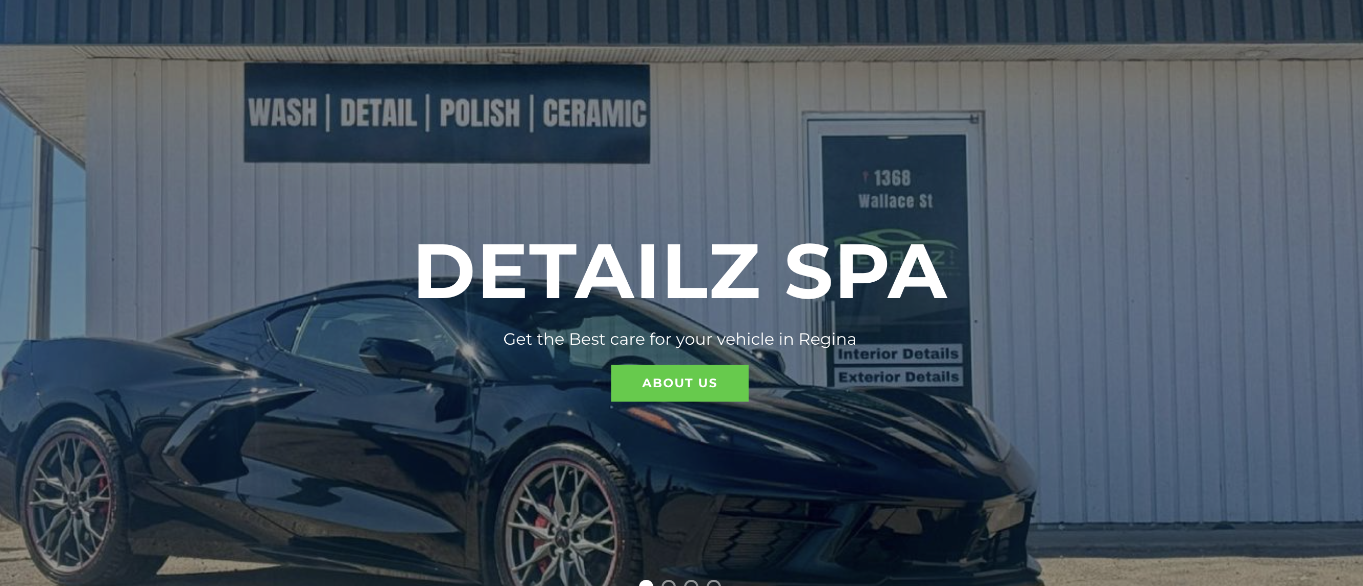 Detailz Spa shop front, Regina